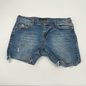 Roca Wear Cut Off Distressed Denim. Jean Shorts Size 9 Women’s